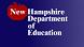 The New Hampshire department of Education logo.